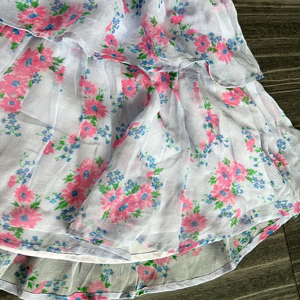 LoveShackFancy Silk Mini Skirt - Picture 5 of 8